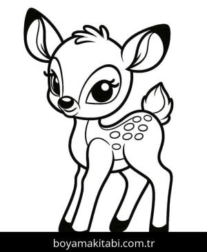Bambi boyama sayfası 50730,  coloring page, 