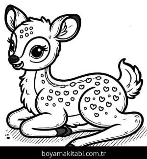 Bambi boyama sayfası 50720,  coloring page, 