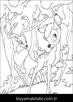 Bambi boyama sayfası 50719,  coloring page, 