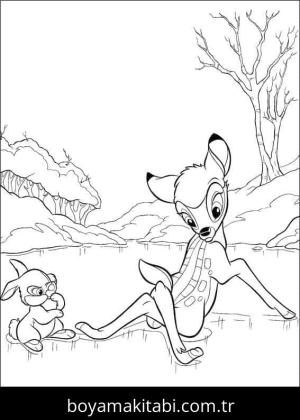 Bambi boyama sayfası 50742,  coloring page, 