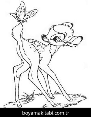 Bambi boyama sayfası 50740,  coloring page, 