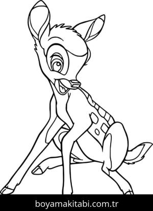 Bambi boyama sayfası 50722,  coloring page, 