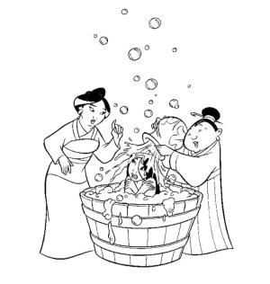 Banyo boyama sayfası,  coloring page, Görüntü Banyo Çizmek, 