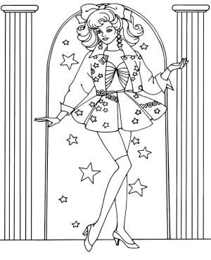 Barbie boyama sayfası, Barbie coloring page, Muhteşem Barbie Özgür, 