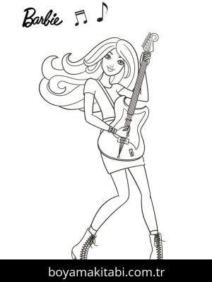 Barbie boyama sayfası 50750, Barbie coloring page, 