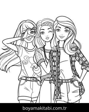 Barbie boyama sayfası 50766, Barbie coloring page, 