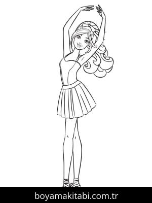 Barbie boyama sayfası 50762, Barbie coloring page, 