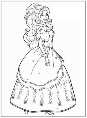 Barbie boyama sayfası, Barbie coloring page, Harika Barbie, 