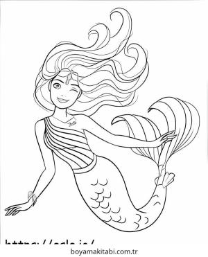 Barbie boyama sayfası – eğitici aktivite, yaratıcılık