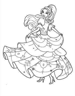 Barbie boyama sayfası, Barbie coloring page, Güzel Barbie, 