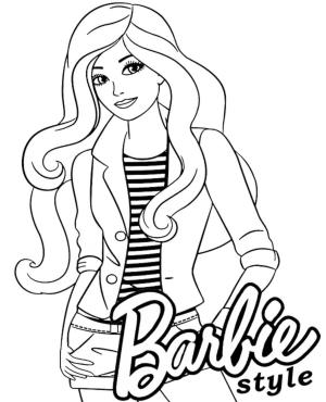 Barbie boyama sayfası, Barbie coloring page, Barbie Stili, 