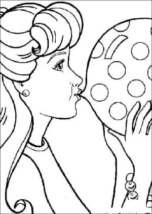 Barbie boyama sayfası, Barbie coloring page, Ücretsiz Yazdırılabilir Barbie, 