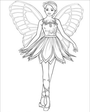 Barbie boyama sayfası, Barbie coloring page, İyi Barbie, 