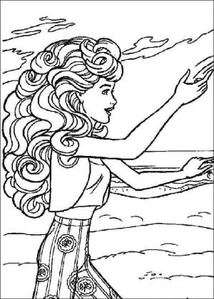 Barbie boyama sayfası, Barbie coloring page, Ücretsiz Barbie, 