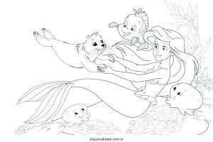 Barbie boyama sayfası – PDF indir, sevimli karakter