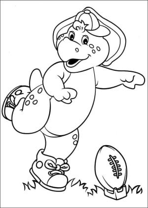 Barney ve Arkadaşları boyama sayfası,  coloring page, Barney ve Arkadaşlar’dan BJ, 