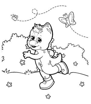 Barney ve Arkadaşları boyama sayfası,  coloring page, Barney ve Arkadaşlar’daki Riff, 