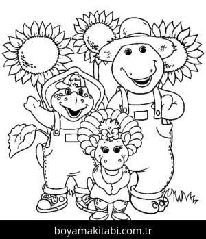 Barney ve Seine Boyama