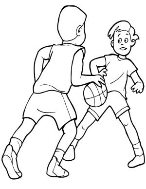 Basketbol boyama sayfası,  coloring page, 24 numaralı oyuncu, 