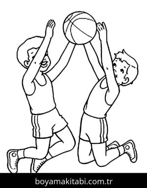 Basketbol boyama sayfası 50825,  coloring page, 