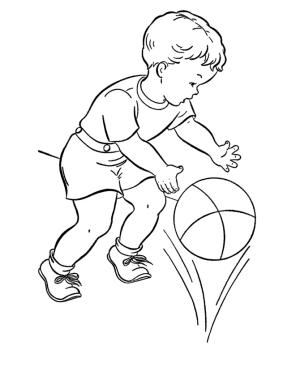 Basketbol boyama sayfası,  coloring page, 10 numaralı oyuncu, 