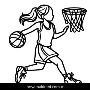 Basketbol boyama sayfası 50789,  coloring page, 