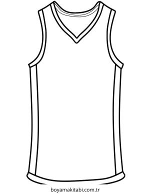 Basketbol boyama sayfası – boyama çalışması, yaratıcılığı geliştirir