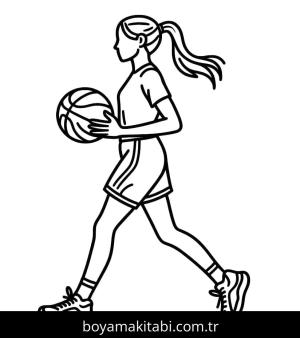 Basketbol boyama sayfası 50805,  coloring page, 