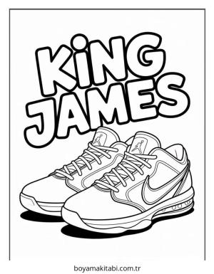 Basketbol boyama sayfası – eğitici aktivite, yaratıcılık