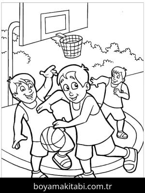 Basketbol boyama sayfası 50804,  coloring page, 