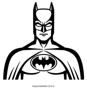 Batman boyama sayfası – çocuk aktivitesi, PDF indir