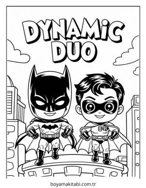 Batman boyama sayfası – ücretsiz yazdır, boyama etkinliği