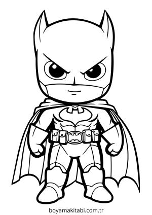 Batman boyama sayfası – evde etkinlik, ücretsiz yazdır