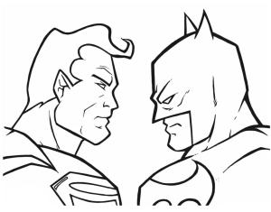 Batman boyama sayfası,  coloring page, Batman v Süperman, 