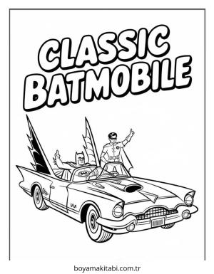Batman boyama sayfası – ücretsiz yazdır, boyama etkinliği