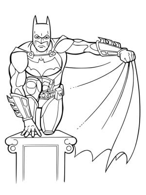 Batman boyama sayfası,  coloring page, Özgür Batman, 