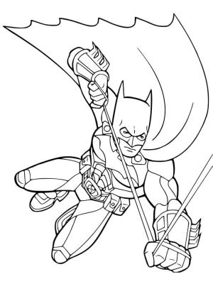 Batman boyama sayfası,  coloring page, Aksiyon Batman, 