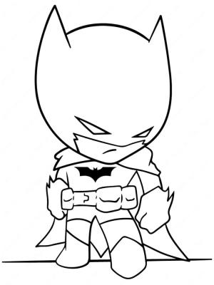 Batman boyama sayfası,  coloring page, Küçük Batman, 