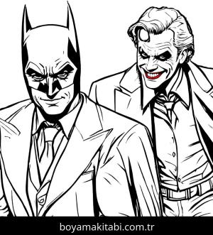 Batman boyama sayfası,  coloring page, komik, eğlenceli, oyunlu