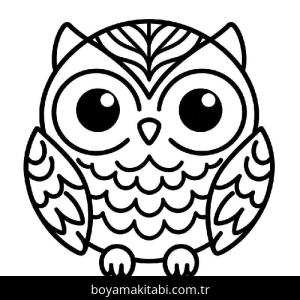 Baykuş boyama sayfası 50895,  coloring page, 