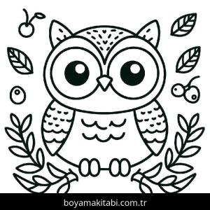 Baykuş boyama sayfası 50898,  coloring page, 