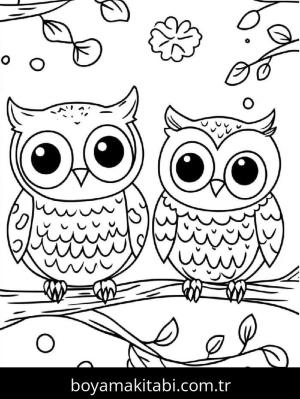Baykuş boyama sayfası 50897,  coloring page, 