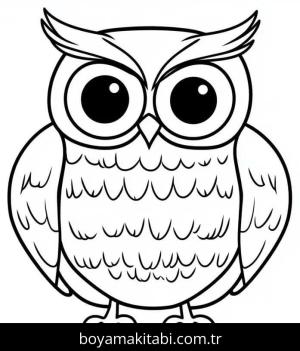 Baykuş boyama sayfası 50879,  coloring page, 