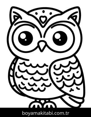 Baykuş boyama sayfası 50891,  coloring page, 