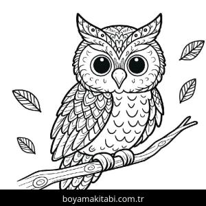 Baykuş boyama sayfası 50911,  coloring page, 