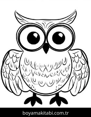 Baykuş boyama sayfası 50901,  coloring page, 