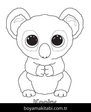 Beanie Boo boyama sayfası – yaratıcılık, eğlenceli etkinlik