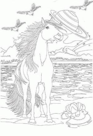 Bella Sara boyama sayfası,  coloring page, Sahilde Bella, 