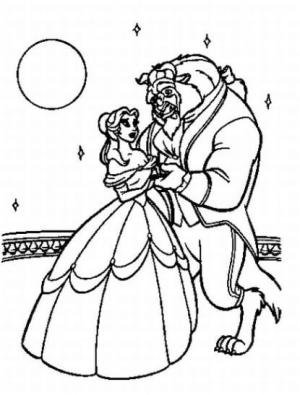 Belle boyama sayfası,  coloring page, Belle ve Beast çizimi, 