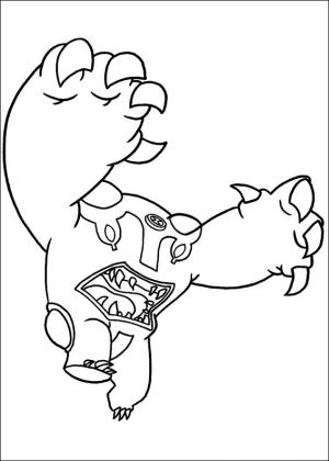 Ben 10 boyama sayfası,  coloring page, Gülle Dövüşü, 